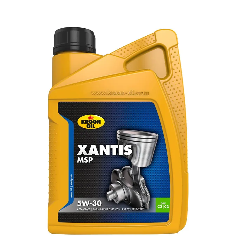 Gecertificeerd Kroon Oil Xantis MSP 5w30 motorolie 1 liter